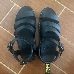 Dr. Martens Blair Platform Sandals Size 10